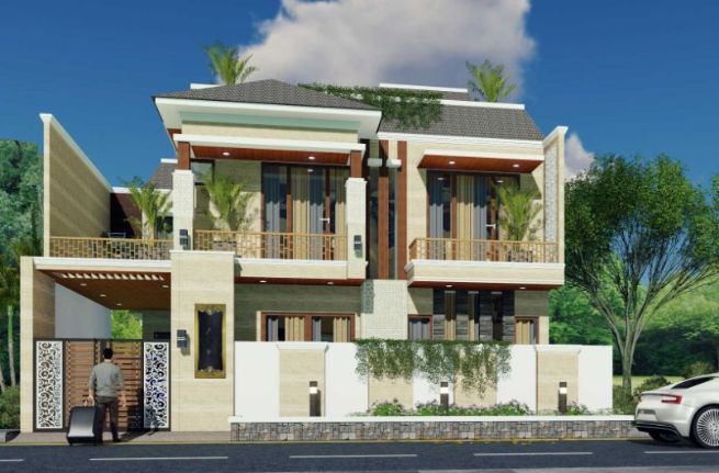 Proposed residence at Faizabad road Chinhat